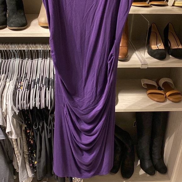 NWOT Isabel Maternity by Ingrid & Isabel M Purple Tank Top Maxi Dress - Picture 3 of 12